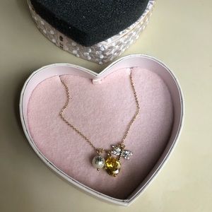 Juicy couture dragonfly necklace